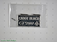 CJ'07 Cabot Beach Subcamp Cane Plate